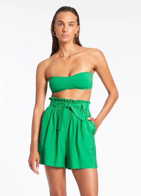 Light - blocking cover ups for privacy on the beachJetset Highwaist Short - Green