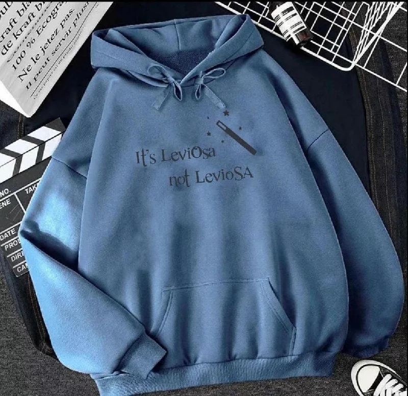 Women's crew - neck sweatshirt in a heather gray shade for a classic and versatile optionIt’s Leviosa Sweatshirt