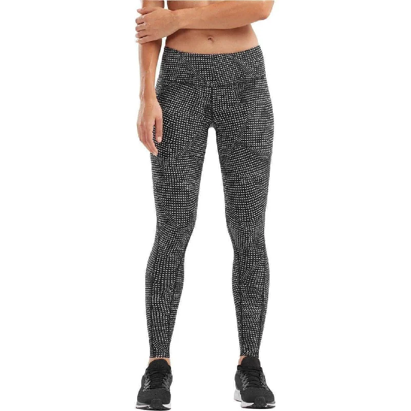 Women's Denim - Look Tight Trousers in Light Blue for a Casual and Versatile Option2XU Mid Rise Compression Womens Long Running Tights - Black