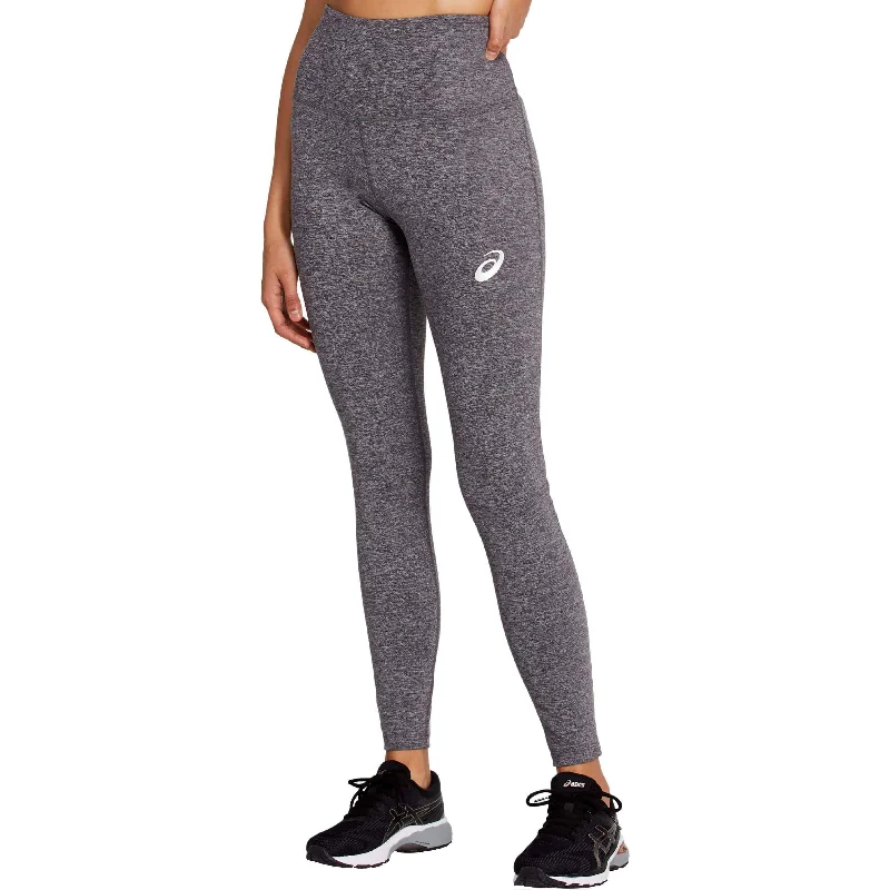 Women's Tight Trousers with Elastic Waistband in Black for Easy and Comfortable WearAsics High Waist 2 Womens Long Running Tights - Grey