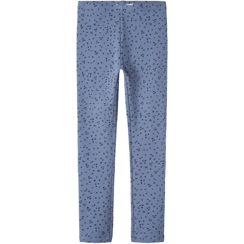 Women's Denim - Look Tight Trousers in Light Blue for a Casual and Versatile OptionName It Wild Wind Hearts Davina AOP Sweat Leggings