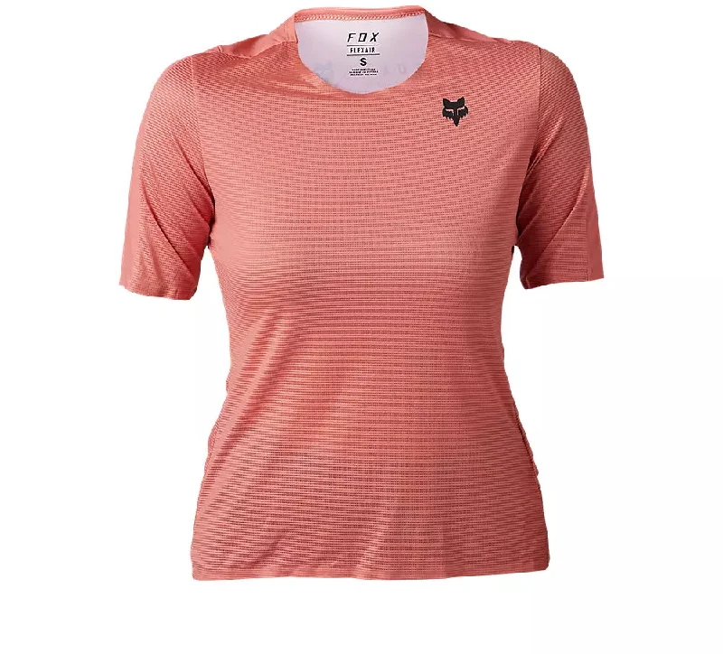 Fox Racing Flexair Ascent Short Sleeve MTB Jersey - Womens - Salmon