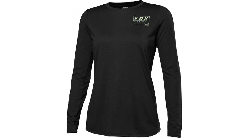 Fox Racing Ranger Dri Release Long Sleeve MTB Jersey - Womens - Black