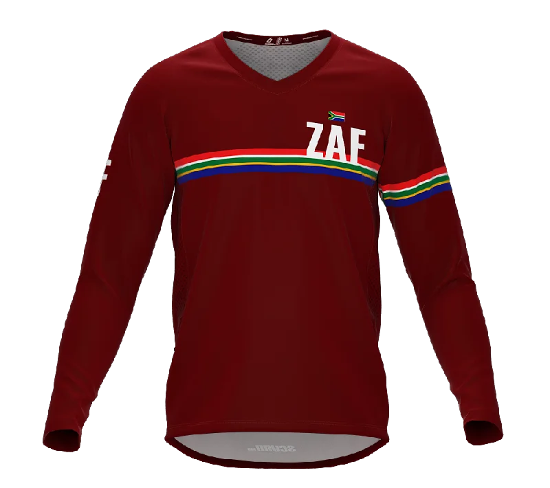 MTB BMX Cycling Jersey Long Sleeve Code South Africa Vine for Men and Women