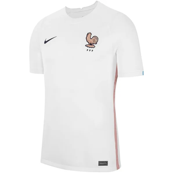 Nike Mens France Away Jersey - Womens UEFA Euro 2022 (White/Blackened Blue)