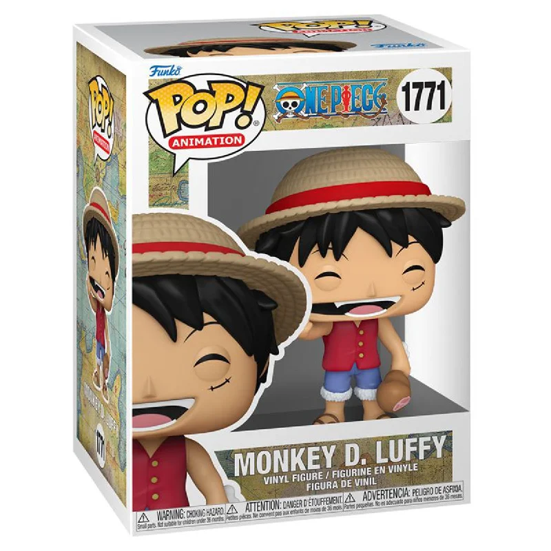 Plus Size Women's Animal Print One - Pieces in Leopard for a Bold and Trendy StatementOne Piece - Monkey D. Luffy (Mouth Stretch) Pop! Vinyl