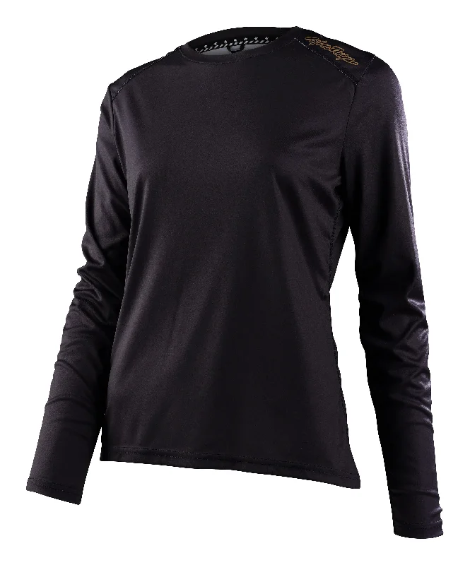 Troy Lee Designs Lilium Long Sleeve MTB Jersey - Womens - Black - 2023