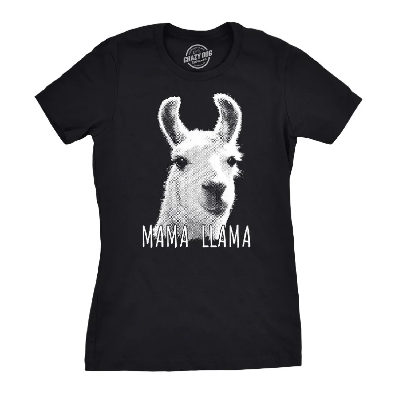 Muscle Women T Shirt for a Sporty and Casual LookMama Llama Women's T Shirt