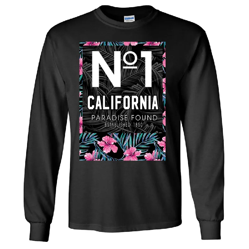 Muscle Women T Shirt for a Sporty and Casual LookNo 1 California Paradise Found Long Sleeve Shirt