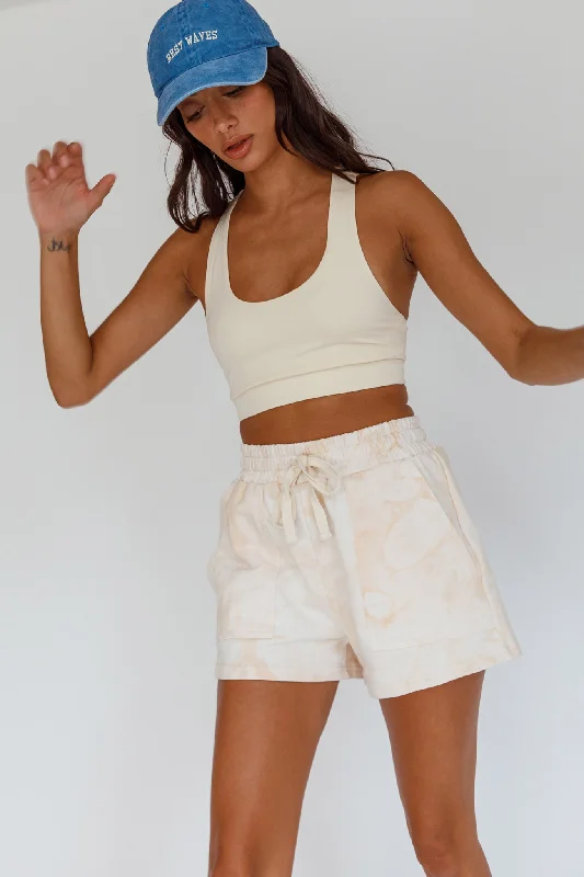 Shift Women Dress with a Simple and Classic Design for Everyday WearTahlee Pocket Shorts Tie-Dye Sand