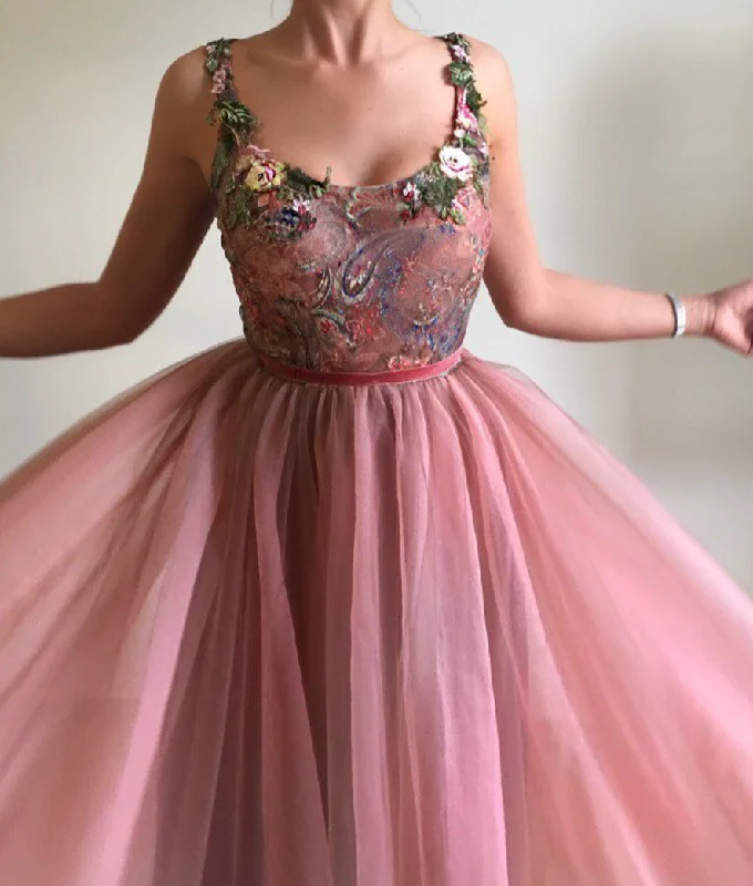 Ruffled Women Dress with Multiple Layers for a Playful and Girly StyleMay Blossoming Gown