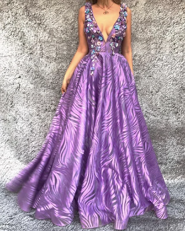 Ruffled Women Dress with Multiple Layers for a Playful and Girly StyleRaspberry Jazz Gown