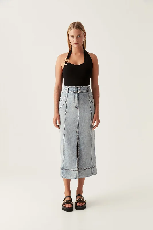 Embrace Denim Midi Skirt