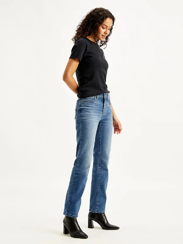 Light - wash women jeans for a fresh and summery appearanceWomen's 314 High Rise Straight Fit Jeans