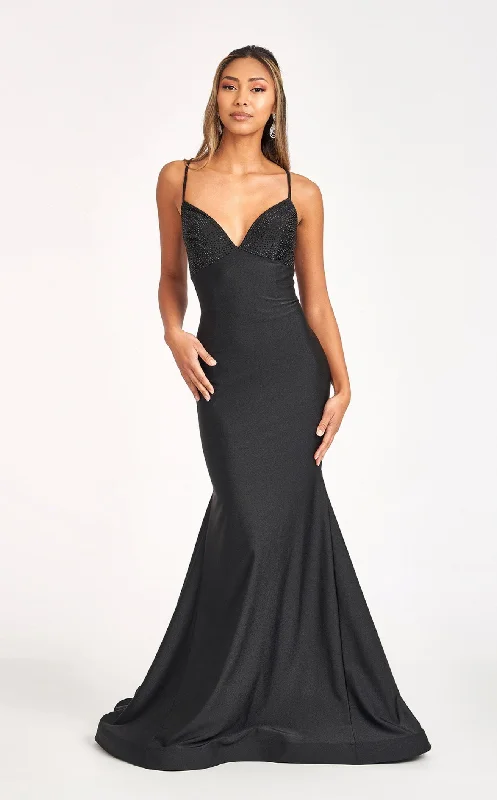 Mermaid - Style Women Dress with a Fitted Silhouette for Special OccasionsElizabeth K GL3035 Dress