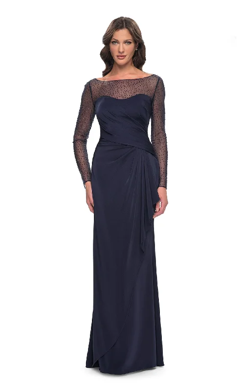 Mermaid - Style Women Dress with a Fitted Silhouette for Special OccasionsLa Femme 30808 Dress