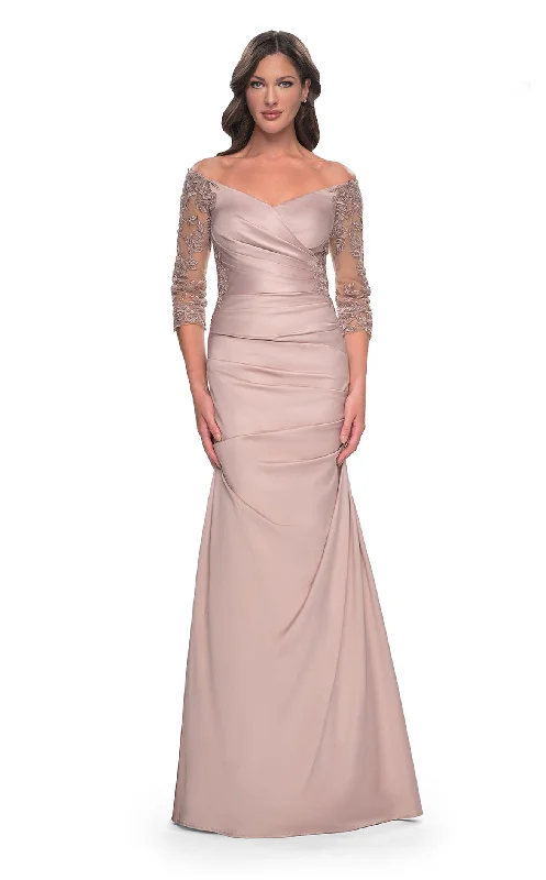 Mermaid - Style Women Dress with a Fitted Silhouette for Special OccasionsLa Femme 30853 Dress