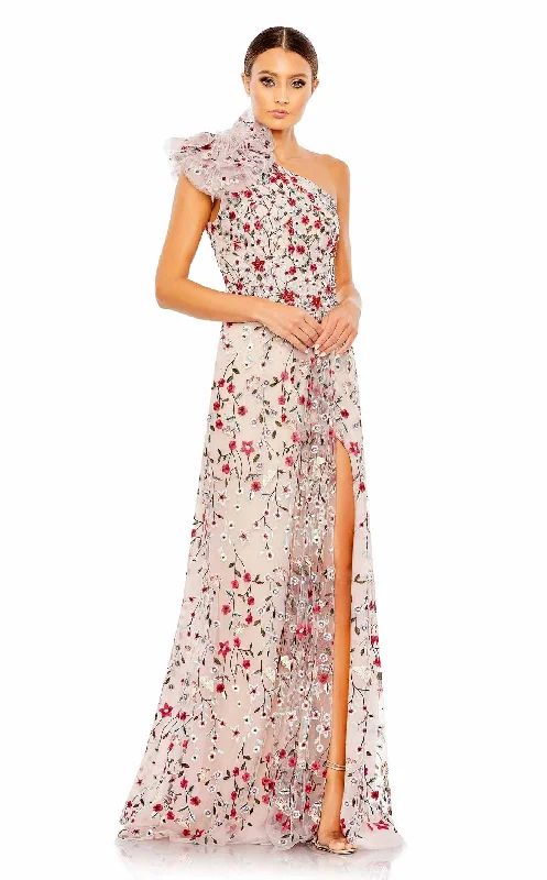 Printed Abstract Women Dress for a Modern and Artistic AppealMac Duggal 20331 Dress