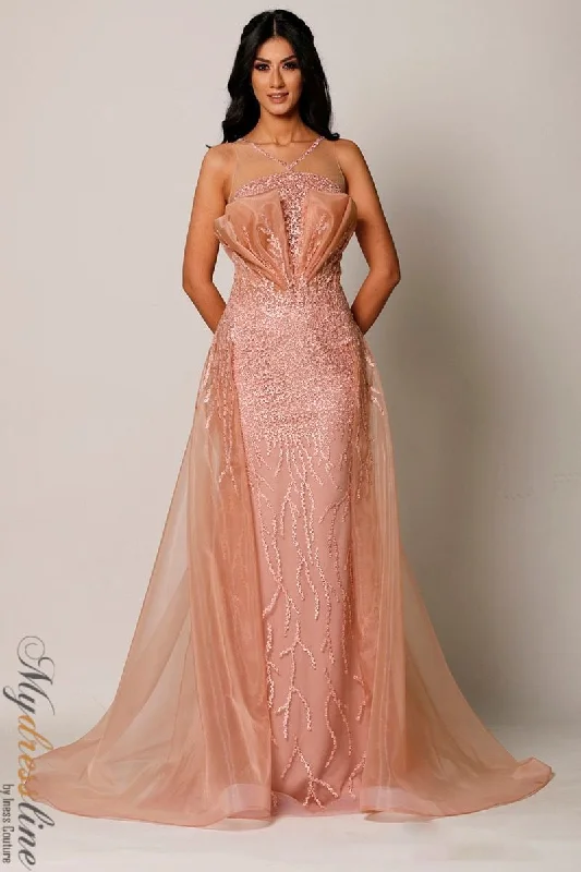 Mermaid - Style Women Dress with a Fitted Silhouette for Special OccasionsSara Badr 27009