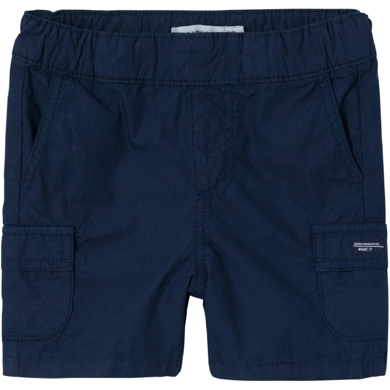 Name It Dark Sapphire Ryan Regular Cargo Twill Shorts