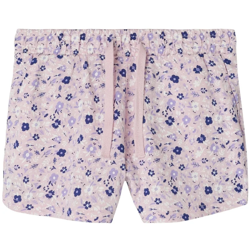 Name It Parfait Pink Small Flowers Vigga Shorts Noos