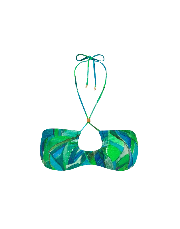 Monokini - style bikini with a unique one - piece - meets - bikini designFay Top - Tropics