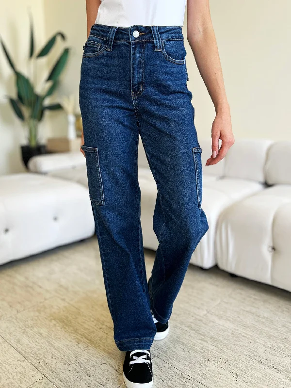 Judy Blue High Waist Cargo Jeans